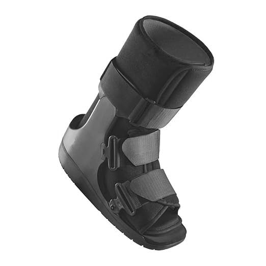 Centec Walker Boot (Non-Air) - Medical Grade Immobilization for Strains, Sprains & Stable Fractures | Breathable Material (Low Top, High Top) (HIGH TOP/MEDIUM)
