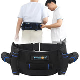 Leetye Mei Gait Belts Transfer Belts for Patient Care Seniors, Gait Belt for Physical Therapy Adjustable Transfer Belt with Quick Release Buckle Anti-Slip Function (5 Handles)