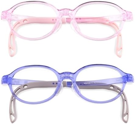 EYEBUDDY Computer Blue Light Blocking Glasses for Kids, Boys&Girls Sport Anti Blue Light Unbreakable Frame Age 3-13