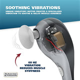 Wahl All Body Corded Light Soothing Vibratory Massager with 4 Attachment Heads - 2 Massaging Speeds - Massage Tools for Back Massage, Foot Massage, Neck Massage, and Leg Massage. - 4120-600