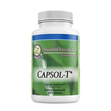 CAPSOL-T ® - Food Based Supplement - Made with Decaffeinated Green Tea and Red Chili Pepper Extracts (180 Capsules)