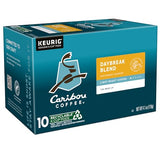 Caribou Coffee Daybreak Blend Keurig Single-Serve K-Cup Pod, Light Roast Coffee, 60 Count (6 Packs of 10)