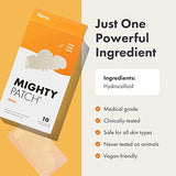 Mighty Patch™ Nose Patch from Hero Cosmetics - XL Hydrocolloid Pimples, Zits and Oil - Dermatologist-Approved Overnight Pore Strips to Absorb Acne Nose Gunk (10 Count)