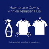 Downy Wrinkle Releaser Fabric Refresher Spray, Odor Eliminator, Ironing Aid and Anti Static Spray, Light Fresh Scent, 33.8 Fl Oz