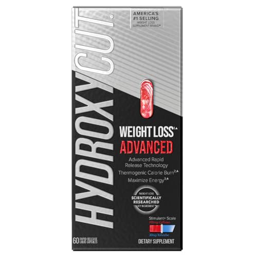 Hydroxycut Advanced – 60 Liquid Capsules – Energy Support