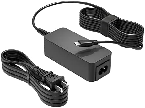 Charger for HP Chromebook Charger, (UL Safety Certified), USB C, 45W, Fast Charging