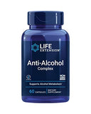 Life Extension Anti-Alcohol Complex – Supplement with Milk Thistle, Turmeric & Antioxidants – Gluten-Free, Non-GMO, Vegetarian