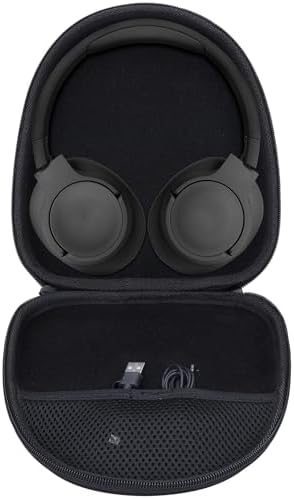 Hard Case Compatible with JBL Tune 710BT 720BT 510BT 660NC 700BT 570BT 760NC 750BTNC 660BTNC 560BT 520BT 670BT T770NC JBL Live 650BTNC 400BT 500BT 460NC Headphone (Black Case)