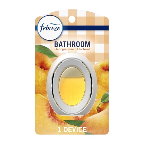 Febreze Bathroom Air Freshener, Odor-Fighting, Georgia Peach Orchard Scent, 1 Count