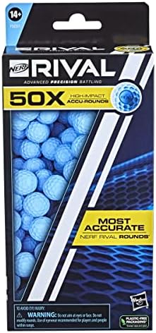 Nerf Rival 50 Accu-Round Refill Pack, Perfect for Easter Gifts or Kids Easter Basket Stuffers