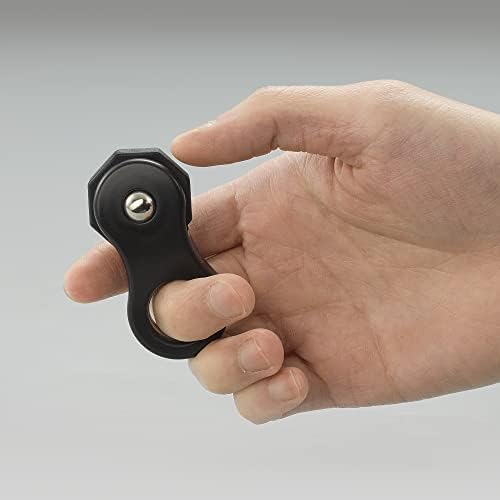 Fidget Toy,Fidget Spinners Toy for Adults and Kids,Gifts Suitable for Children with Autism and ADHD,Quiet Office Desk Toy,Excellent for Relieving Stress and Anxiety Toys (Black)