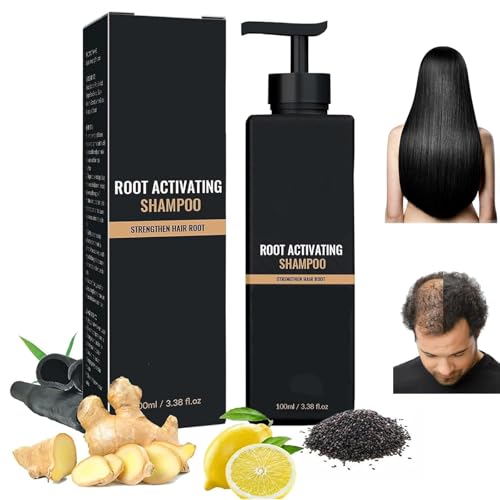 Spartan Root Activator Shampoo, Spartan Shampoo, Natural Formula Hair Shampoo，Spartan Shampoo Hair Growth for Men and Women (100ml)