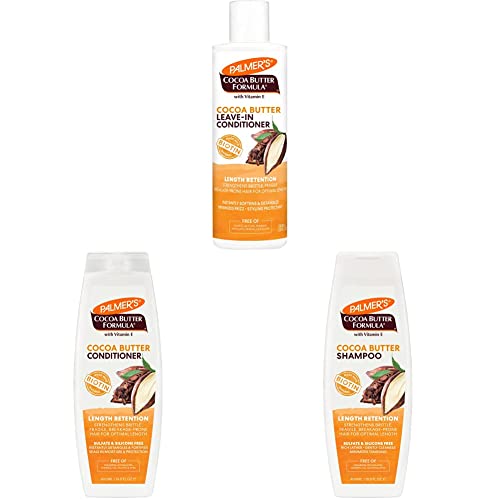 Palmer's Cocoa Butter, Biotin & Length Retention Formula: Leave-In Conditioner & Shampoo