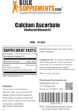 BULKSUPPLEMENTS.COM Calcium Ascorbate Powder - Buffered Vitamin C, Calcium Supplement Powder, Vitamin C Supplement - Gluten Free, 1000mg per Serving, 500 Servings, 500g (1.1 lbs)