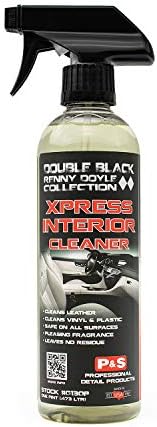 P & S PROFESSIONAL DETAIL PRODUCTS - Xpress Interior Cleaner - All-in-One Solution for Safely Removing Traffic Marks, Dirt, Grease, and Oil; Works on Leather, Vinyl, and Plastic; Fresh Scent - 1 Pint