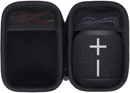 Storage Case Compatible with Ultimate Ears UE WONDERBOOM 4 3 2 Portable Waterproof Speaker (Black Case)