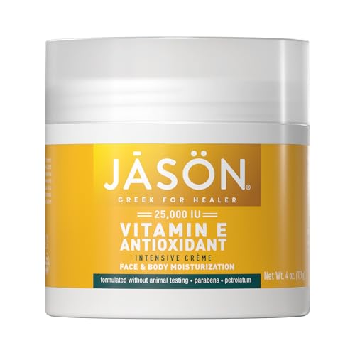 Jason Moisturizing Crème, Vitamin E 25,000 Age Renewal, 4 Oz