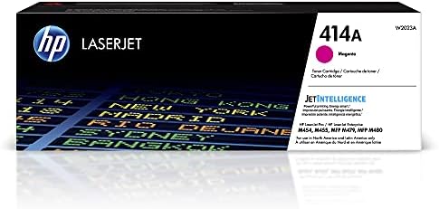 HP 414A Magenta Toner Cartridge | Works with HP Color LaserJet Enterprise M455dn, MFP M480f; HP Color LaserJet Pro M454 Series, HP Color LaserJet Pro MFP M479 Series | W2023A