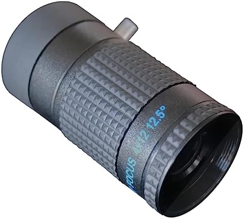 4x12mm Extra Short Focus Reading Monocular with Large FOV Long/Short Distance View, Monocular for Vision Impairment/Low Vision Monocular for Outdoor Activities (412-BM)