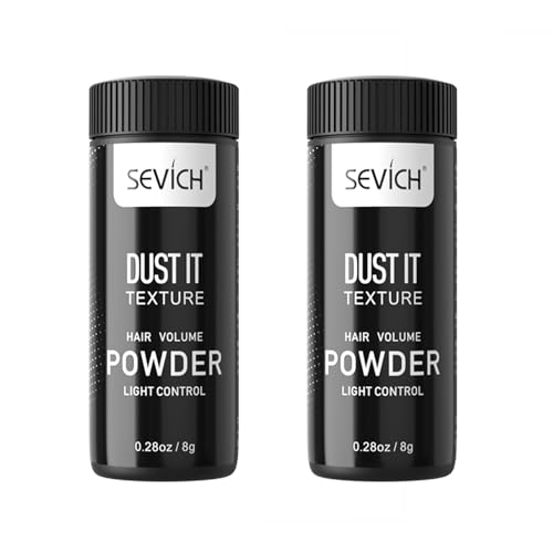 SEVICH DUST IT TEXTURE Hair Volume Powder Twin Pack (2x8g) | 2X Matte Finish Texturizing Powder for Men & Women | Salon-Grade Light Control Bundle