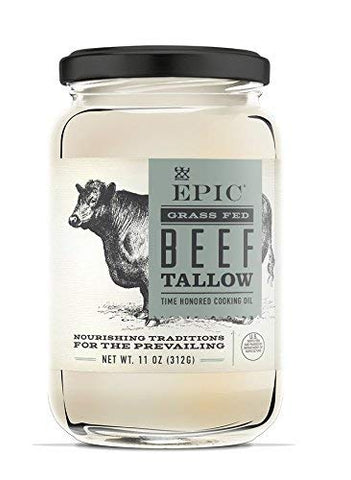 Epic Animal Oil, Beef Tallow, 11 Ounce | 6 Pack