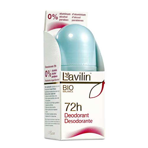 LAVILIN Roll On Deodorant for Women and Men - Aluminum Free Deodorant with Up to 72 Hour Long-Lasting Protection and Odor Control – Alcohol, Paraben and Cruelty FREE Sensitive Skin deodorant (2 oz)