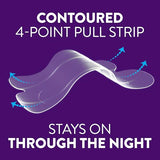 ZzzQuil, Sleep Nasal Strips, Clear Nighttime Nasal Strips, Instantly Opens Nose for Better Breathing, Reduces Nasal Congestion for Less Snoring and Better Sleep, Drug Free, Unscented, 52ct