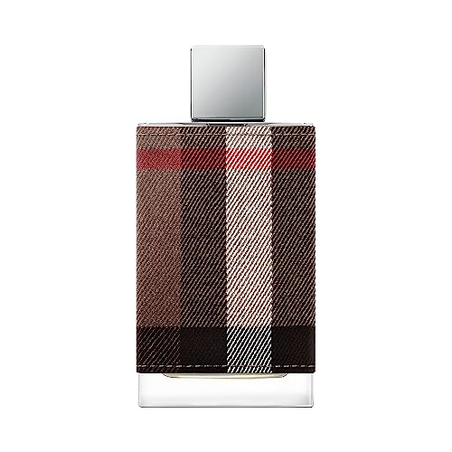 Burberry London Eau de Toilette – Fougère Men's Cologne – With Notes of Bergamot, Lavender, Rich Leather & Warm Cinnamon – Long Lasting Fragrance