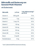 Sanostol Multi-Vitamins: For children from 3 years and adults, supports a healthy immune system with vitamins A and D, 230ml