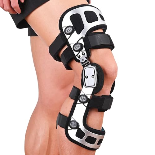 Orthomen Unloader Knee Brace, OA Knee Support Brace for Osteoarthritis, Unloading, Arthritis Pain and Knee Support Ideal for Men and Women (Small, Right)