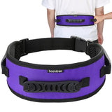 HOOMTREE Gait Belts Transfer Belts for Seniors,Gait Belt with Handles,Gate Belts Medical for Elderly with Quick Release Buckle Anti-Slip Function,Transfer Belt for Elderly and Disabled (Purple)