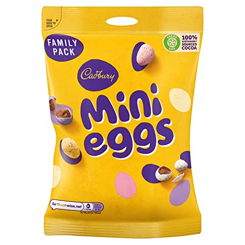 Cadbury Easter Chocolate Mini Eggs Pouch 270g (Pack of 3)