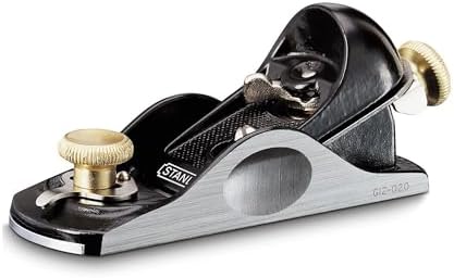 Stanley 1-12-020 Block Plane No. 9, Black/Silver
