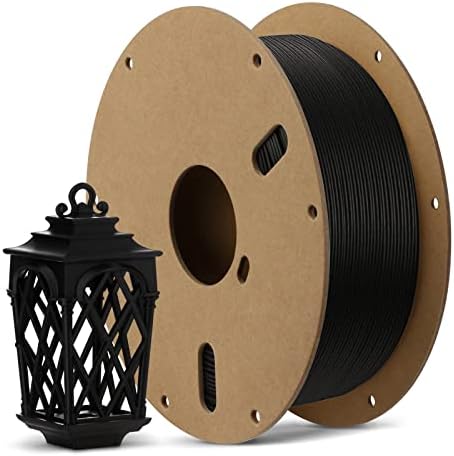 ANYCUBIC Matte PLA Filament 1.75mm, FDM Printer Filament 1kg Spool (2.2 lbs), Dimensional Accuracy +/- 0.03 mm (1kg, Matte Black)