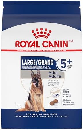 Royal Canin Large Adult 5+ Dry Dog Food for Older Dogs, 30 lb bag