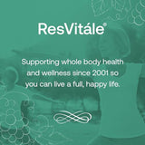 ResVitále Ultra Collagen Enhance - Skin Care Supplement with Resveratrol - 90 Veggie Capsules