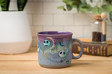 Silver Buffalo Disney Nightmare Before Christmas Mystic Opulence Reactive Glaze Ceramic Camper Mug, 20 Ounces