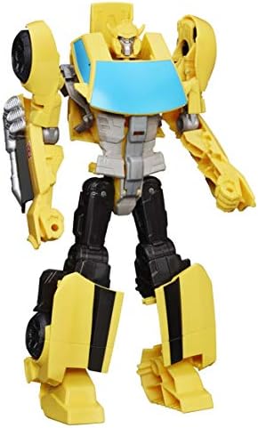 Transformers Toys Heroic Bumblebee Action Figure - Timeless Large-Scale Figure, Changes into Yellow Toy Car, 11" (Amazon Exclusive)