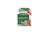 Curad Assorted Bandages Variety Pack 300 Pieces, Including Antibacterial, Heavy Duty, Fabric, and Waterproof Bandages