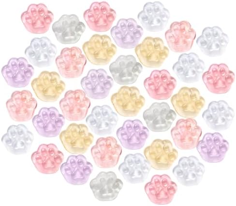 40pcs Mini Squishies Squishy Toy Cat Party Favors for Kids, Cat's paw Mochi Squishy Toys Kawaii Stress Reliever Anxiety Toys for Boys Girls, Pinata Fillers, Goodie Bag Stuffers for Toddlers Adults