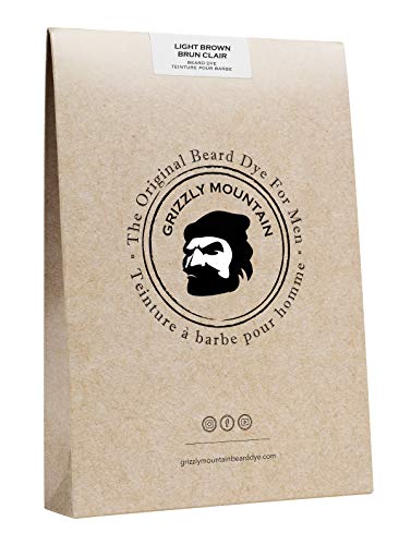 Organic & Natural Light Brown Beard Dye