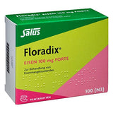 Floradix Iron 100 mg Forte film-coated tablets