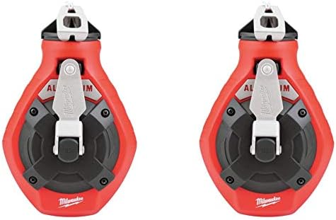 Milwaukee 48-22-3990 100' Fine Line Chalk Reel, 2 Pack