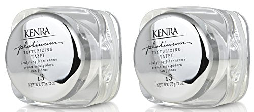 Kenra Platinum Texturizing Taffy 13 | Styling Fiber Crème | Medium Hold | Defines, Details, & Smooths Styles | Superior Control for Sculpting Short & Long Hairstyles | All Hair Types