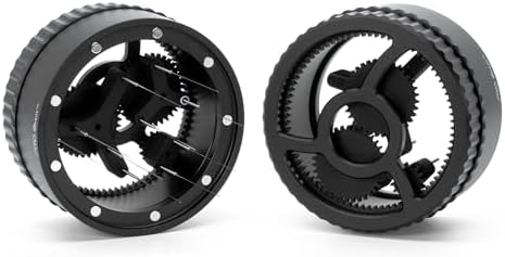 ARO Orbit PRO™ | Aluminum Spirographic WDT Tool | Mechanical Geared Spinning Distribution Tool for Home Baristas and Professional Cafés | Compatible with Breville 54mm Portafilters