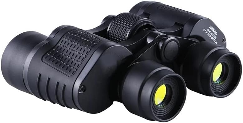 HD Binoculars Binoculars 80X80 Long Range 15000m High Power Telescope Optical Low Light Night Vision for Hunting Sports Scope
