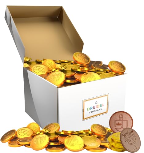 Original Milk Chocolate Coins (500-Coins) - Nut Free - Made with Premium Belgian Chocolate - Gluten Free - Non GMO - Kosher Certified (500-Coins)