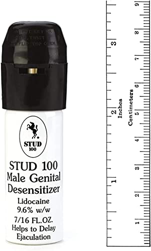 Stud 100 Male Genital Desensitizer Spray 0.44 oz (Pack of 6)