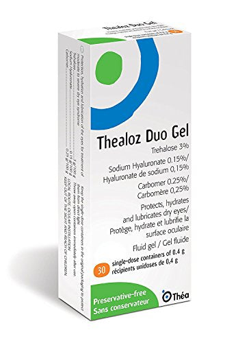 THEALOZ Duo Gel Single Dose Vials, 30 Doses