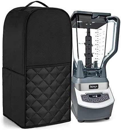 Luxja Blender Cover Compatible with Ninja Foodi, Cover for Ninja Foodi Blender, Black(quilted)